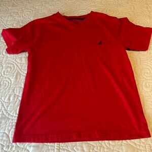 Nautica Men's Red T-Shirt